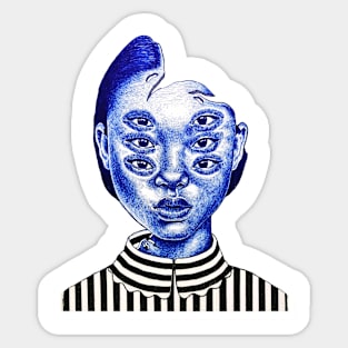 6IX EYES Sticker